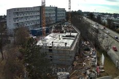 Baufortschritt Wohnheim Lutz21 in Ingolstadt